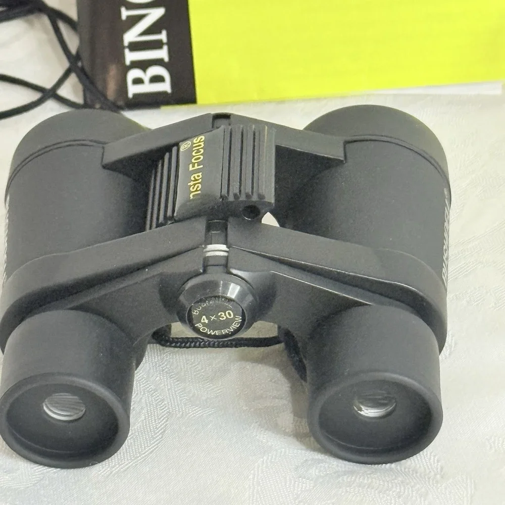 Bushnell PowerView LiteVision Insta Focus binoculars‎ 4x30 New In Box